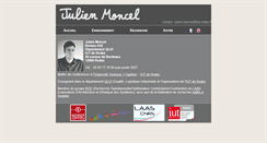 Desktop Screenshot of moncel.iut-rodez.fr